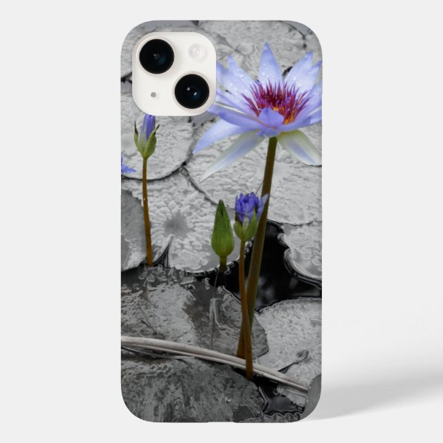 Water Lily Beauty iPhone Case (Back)