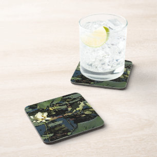 Water Lily Blossoms Coaster