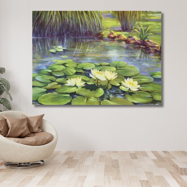 Water Lily by Cargill, 1937 Canvas Print (Creator Uploaded)