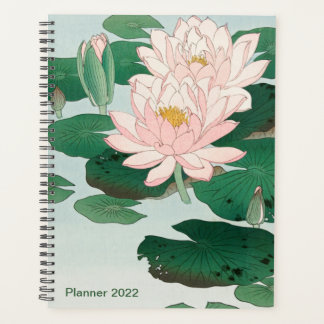 Water Lily by Ohara Koson, Floral Japanese Art Planner
