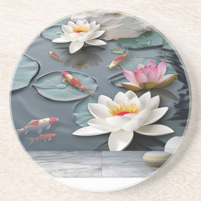 water lily coaster (Front)