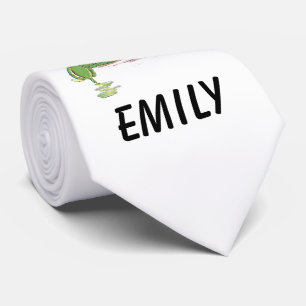 Water Lily Cute Flower Child Floral Fairy Girl Tie