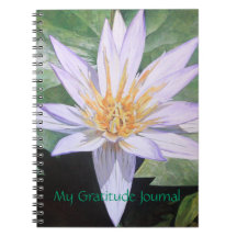 Water Lily Fine Art Gratitude Journal