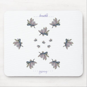 Water Lily Flower Maureen Girard Lotus Meditation Mouse Mat