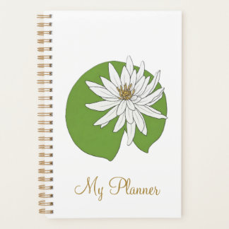 WATER LILY FLOWER MY PLANNER