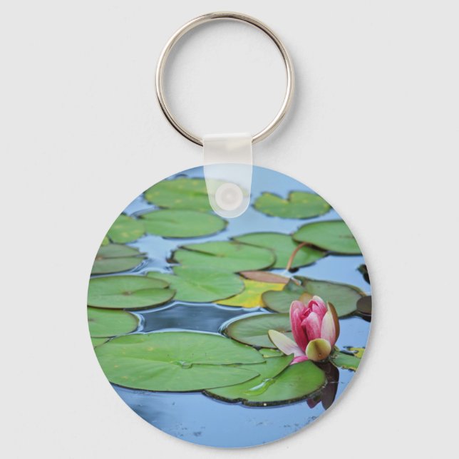Water Lily keychain (Front)