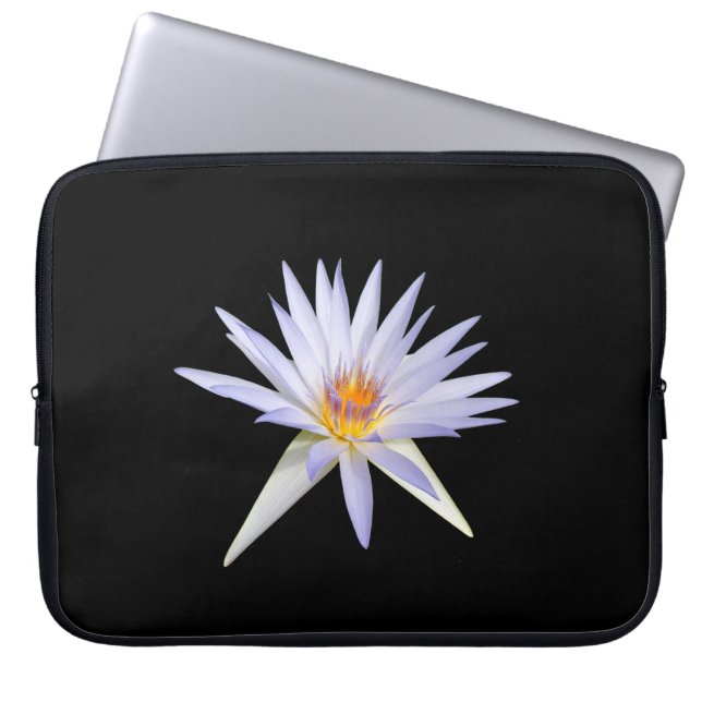 Water Lily Laptop Case (Front)