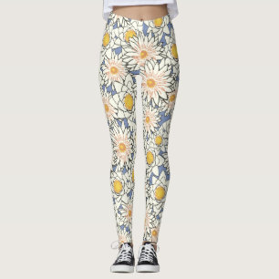 water lily leggings