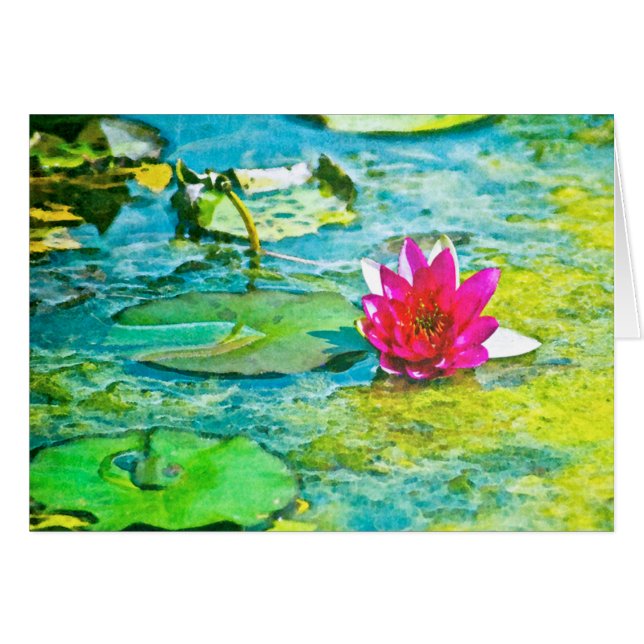 Water Lily Lilypad (Front Horizontal)