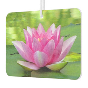 Water Lily Lotus Flower Air Freshener