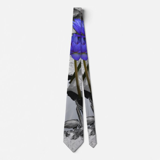 Water Lily Love Tie (Front)