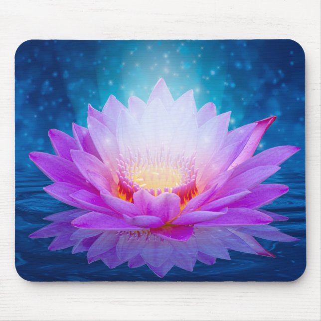 Water Lily  Mouse Mat (Front)