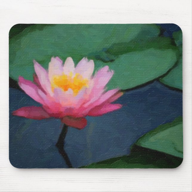 Water Lily Mouse Mat (Front)
