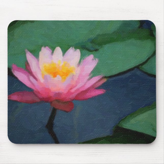 Water Lily Mouse Mat (Front)