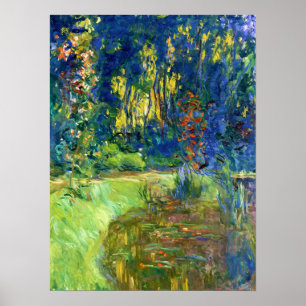 Water Lily Pond at Giverney Poster