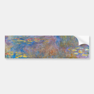 Water Lily Pond at Giverny, Claude Monet Bumper Sticker