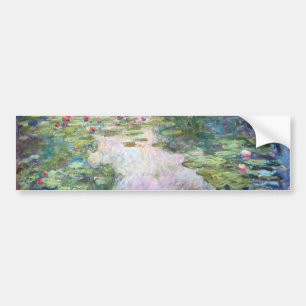 Water Lily Pond at Giverny, Claude Monet Bumper Sticker