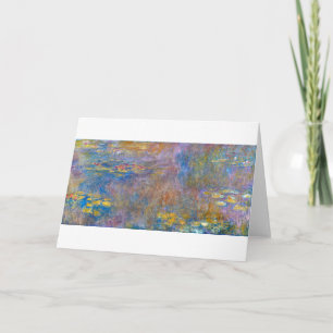 Water Lily Pond at Giverny, Claude Monet Card