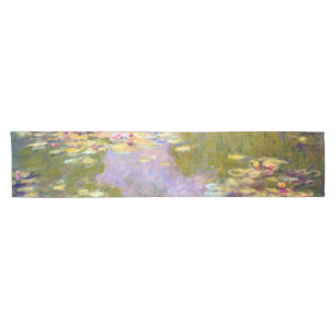 Water Lily Pond at Giverny, Claude Monet Short Table Runner