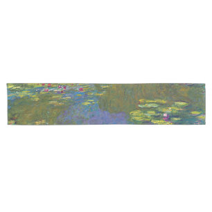 Water Lily Pond at Giverny, Claude Monet Short Table Runner