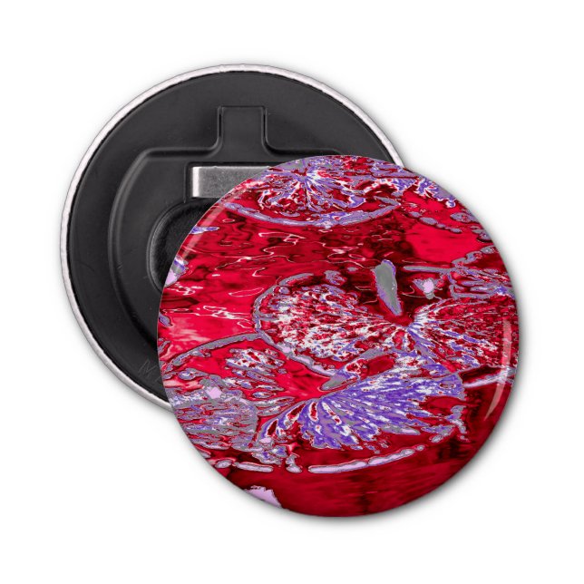 WATER LILY POND BOTTLE OPENER (Front)