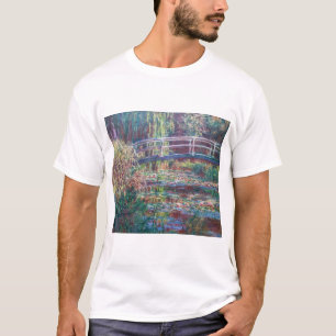 Water Lily Pond (Harmonie Rose), Monet T-Shirt