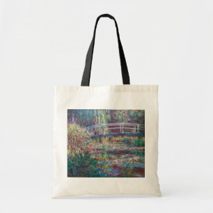 Water Lily Pond (Harmonie Rose), Monet Tote Bag