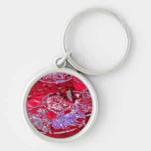 WATER LILY POND KEY RING