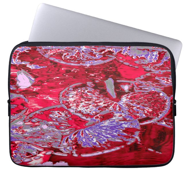WATER LILY POND LAPTOP SLEEVE (Front)