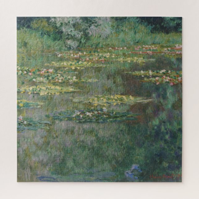 Water Lily Pond Monet 1904 Jigsaw Puzzle (Vertical)