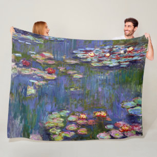 Water Lily Pond, Monet Fleece Blanket