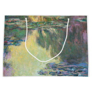 Water Lily Pond, Monet Large Gift Bag