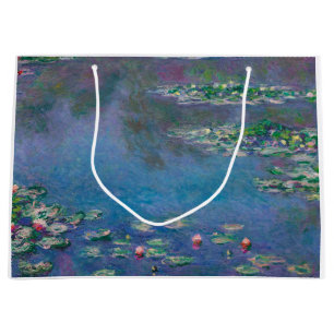 Water Lily Pond, Monet Large Gift Bag