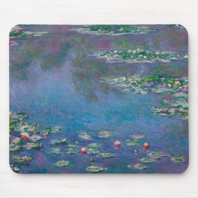 Water Lily Pond, Monet Mouse Mat (Front)