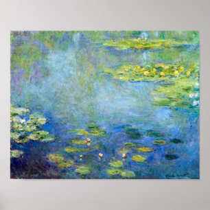 Water Lily Pond, Monet Poster