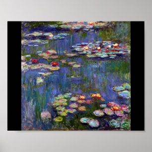Water Lily Pond, Monet Poster