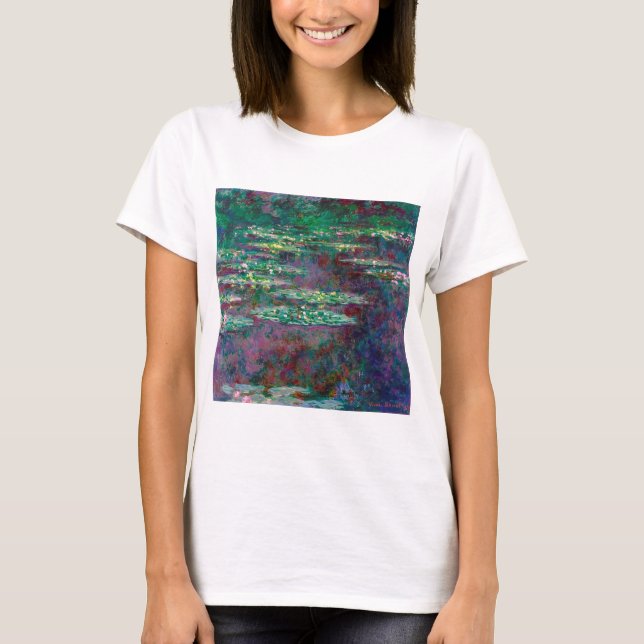 Water Lily Pond, Monet T-Shirt (Front)