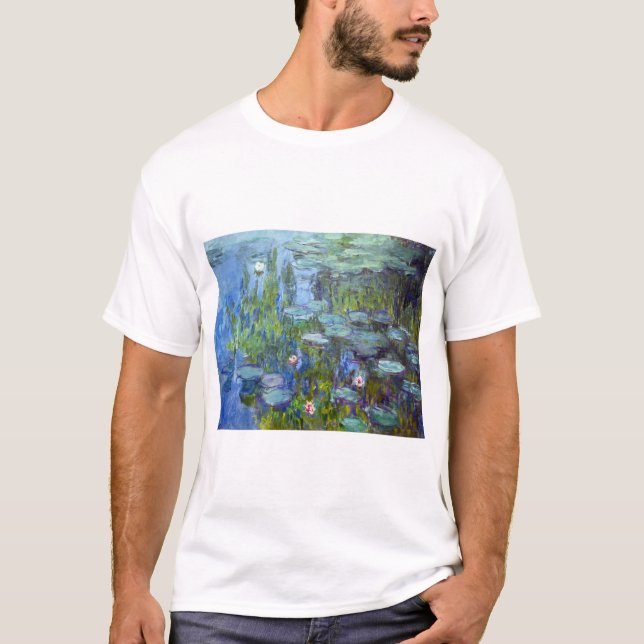 Water Lily Pond, Monet T-Shirt (Front)