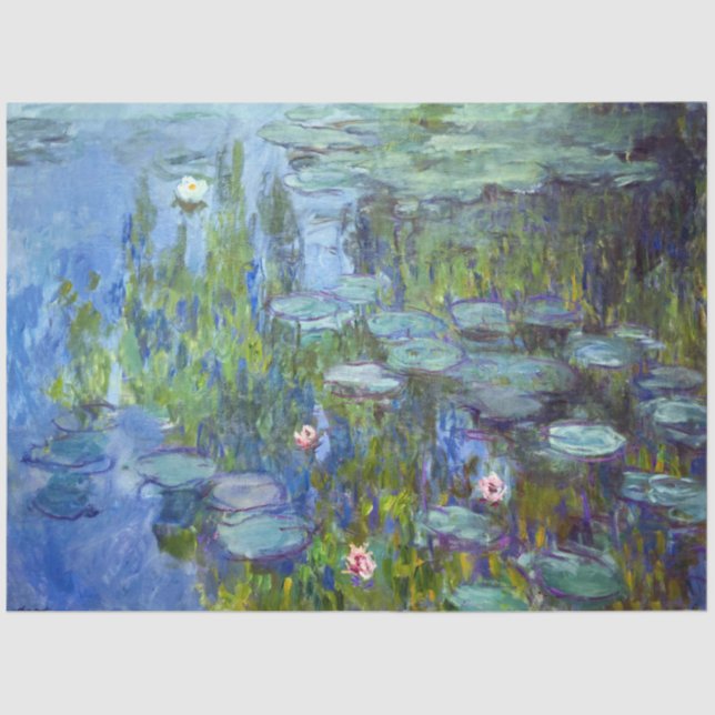 Water Lily Pond, Monet Tissue Paper (Front)