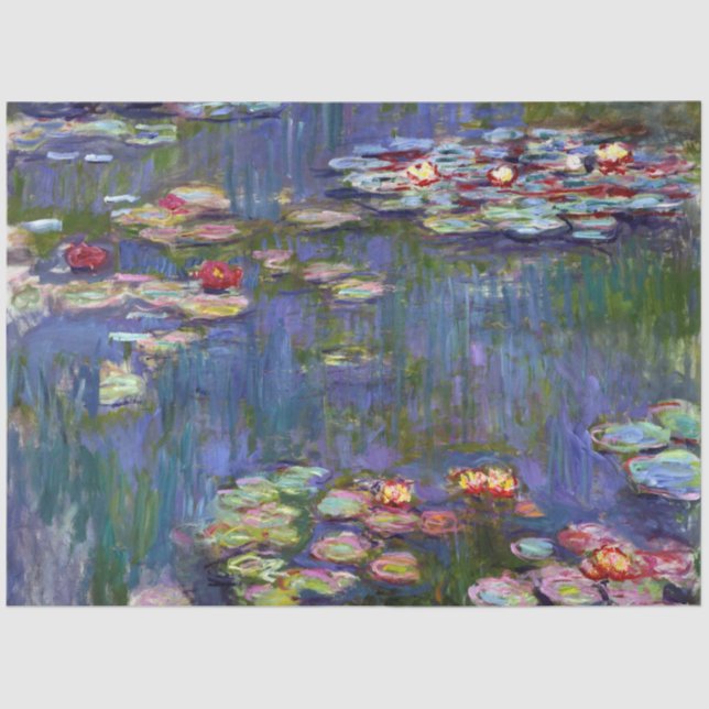 Water Lily Pond, Monet Tissue Paper (Front)