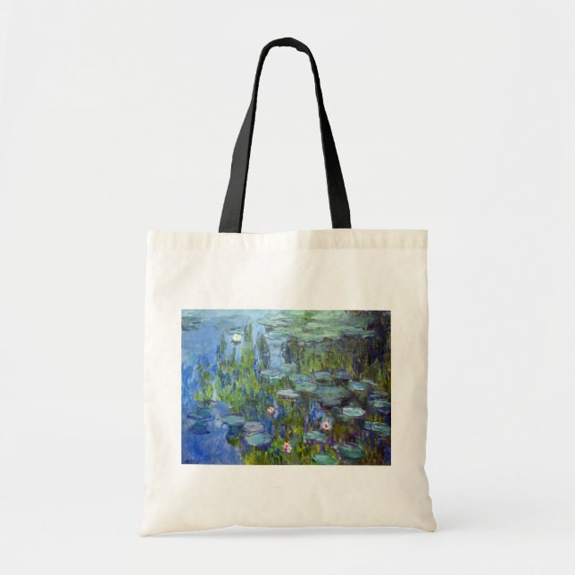 Water Lily Pond, Monet Tote Bag (Front)