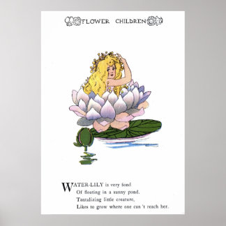 Water-Lily Poster