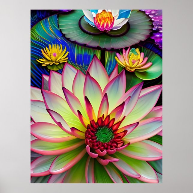 Water Lily Poster (Front)