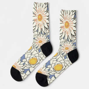 water lily socks