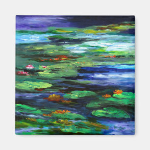 Water Lily Somnolence 2010 Magnet