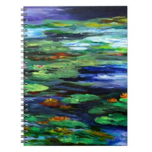 Water Lily Somnolence 2010 Notebook