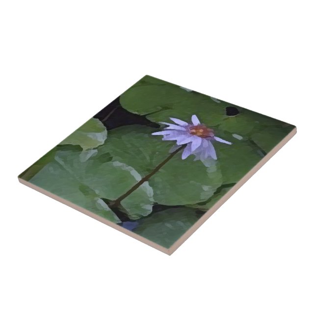 Water Lily Tile (Side)