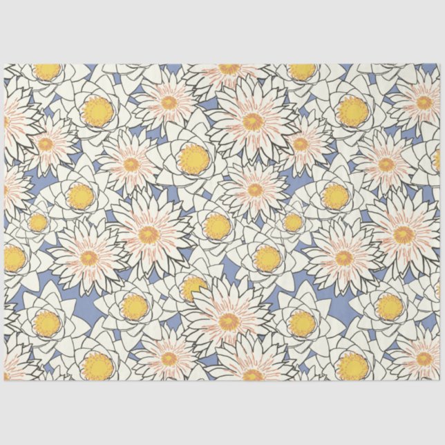 water lily tissue paper (Front)