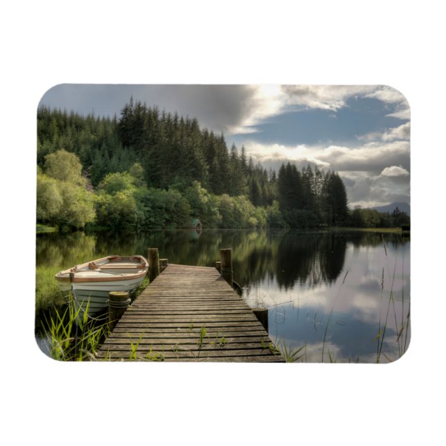 Water | Loch Ard Trossachs National Park Magnet (Horizontal)