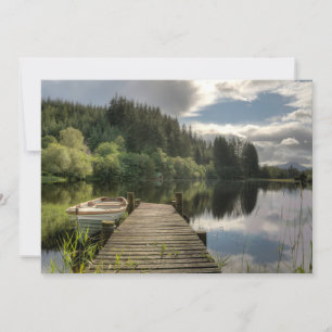 Water   Loch Ard Trossachs National Park Thank You Card